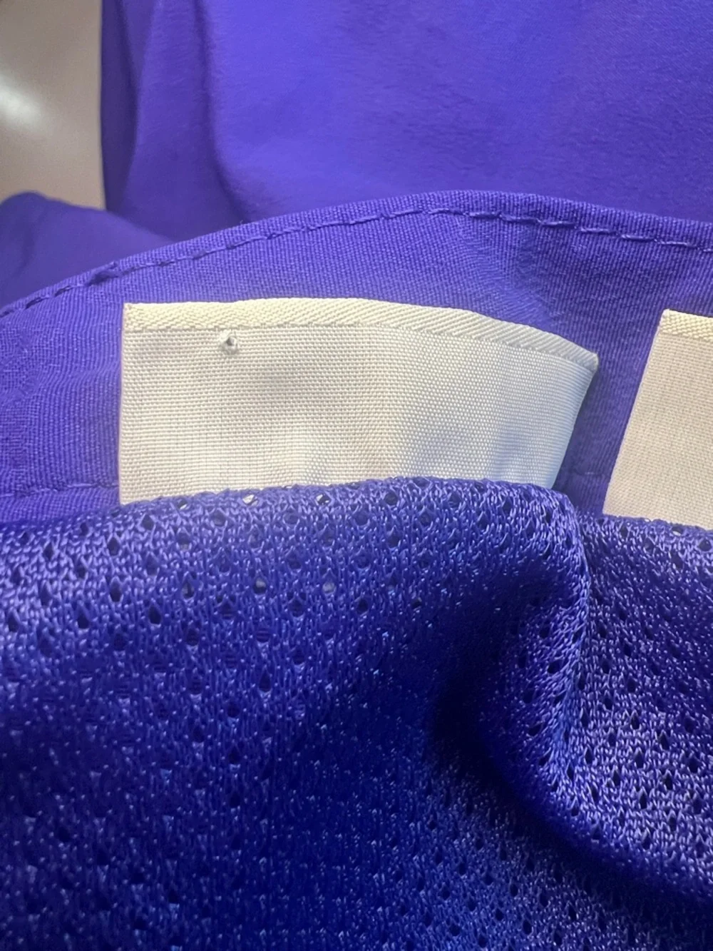L.L. Bean BeanSport Shorts Purple 1X Mesh Lined Drawstring 268949 UPF 50 Workout